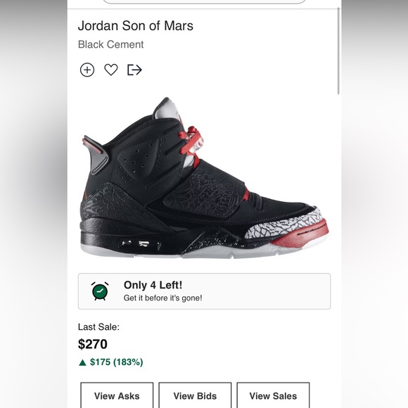 Jordan Son Of Mars Sneakers - Picture 5 of 5